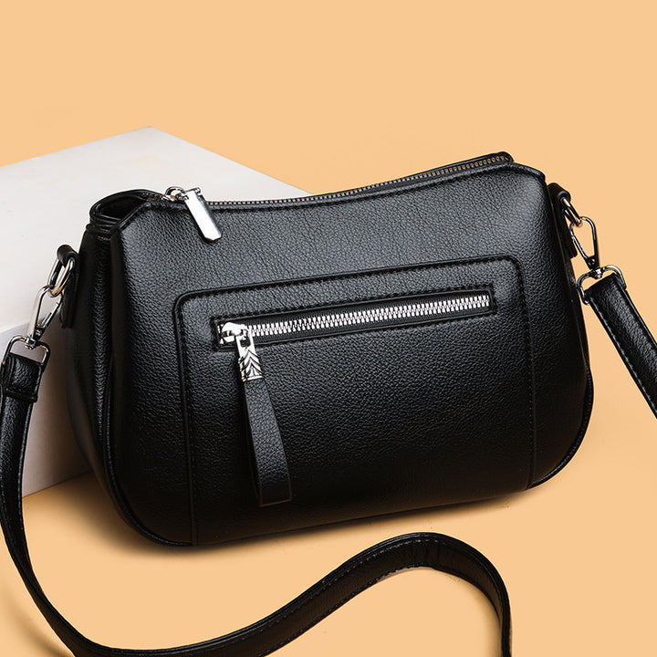 Casual Leather Crossbody Bag Stornfield