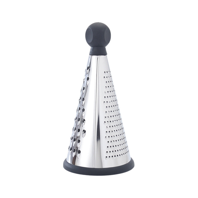 Ergonomic stainless steel kitchen grater with non-slip handle Stornfield
