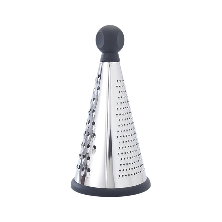 Ergonomic stainless steel kitchen grater with non-slip handle Stornfield