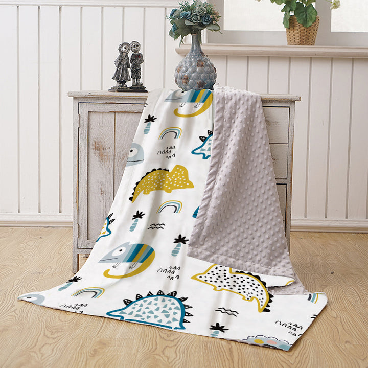 Women’s cuddly blanket in dinosaur design Stornfield