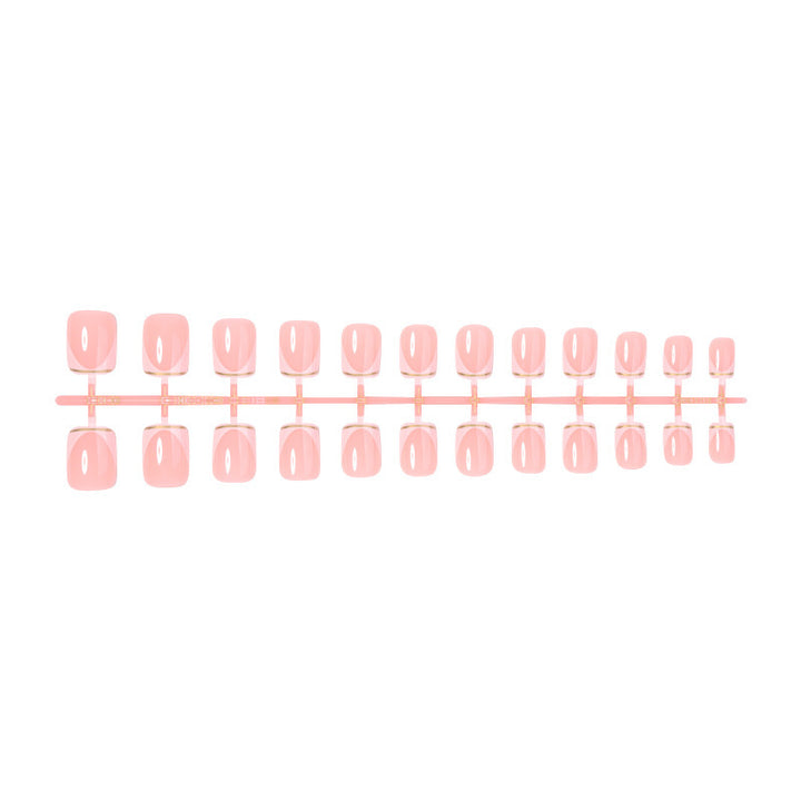 Artificial nail set with elegant lace design Stornfield