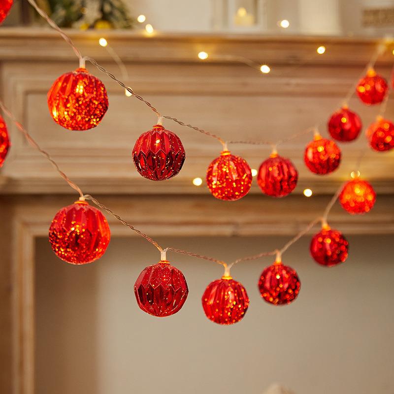 Colored LED Christmas light chain Stornfield