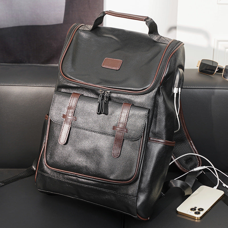 Elegant Multifunctional Laptop Backpack with Sturdy Compartments Stornfield