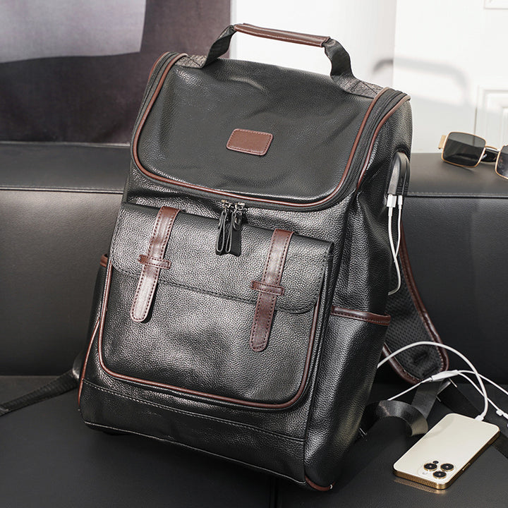 Elegant Multifunctional Laptop Backpack with Sturdy Compartments Stornfield