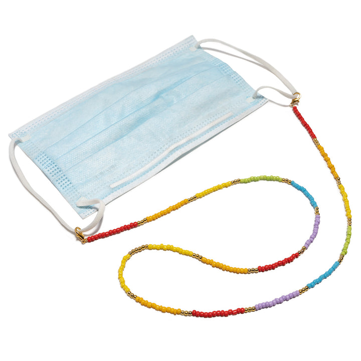 Colorful Beaded Eyewear Retainer Chain Stornfield