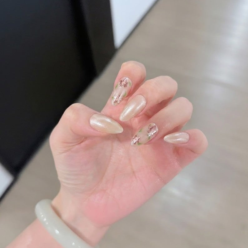 Elegant Floral Nail Art Set Stornfield 1788497661