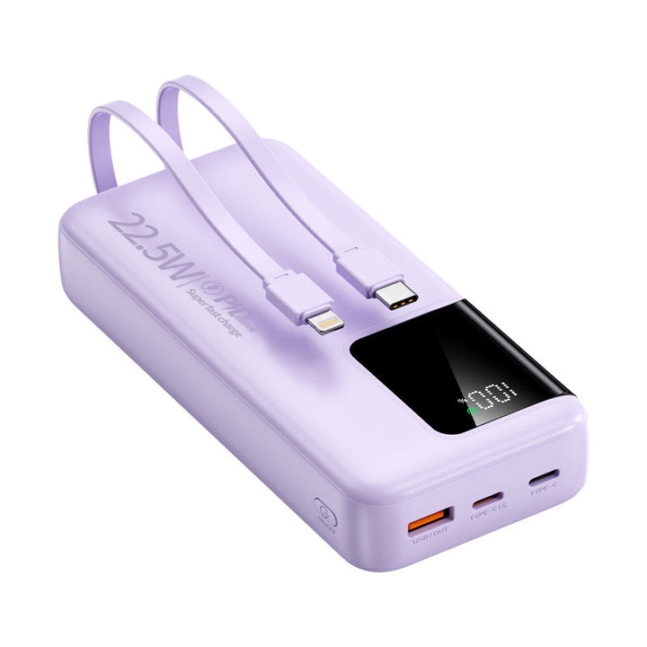 Power bank with dual fast charging ports and digital capacity display Stornfield