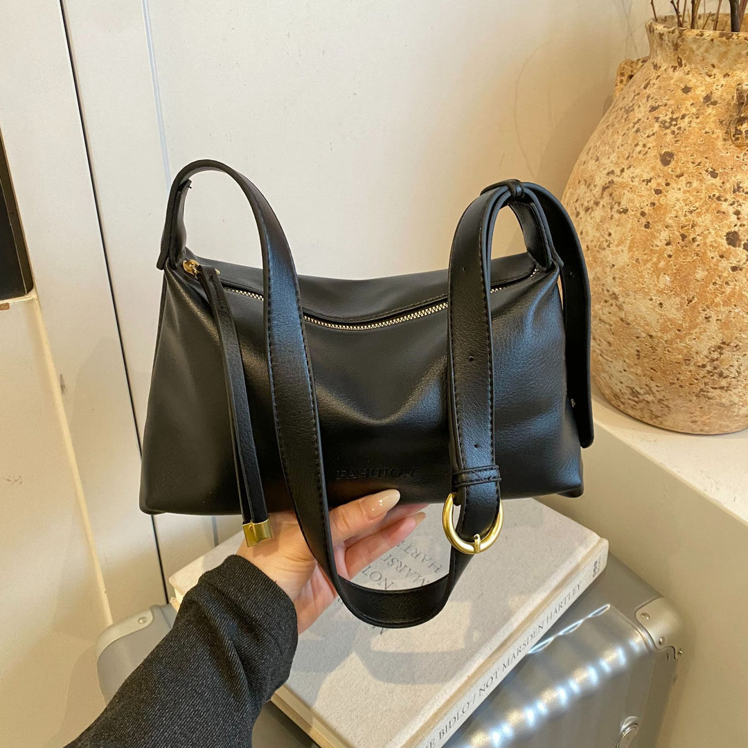 Sleek Modern Leather Shoulder Bag Stornfield