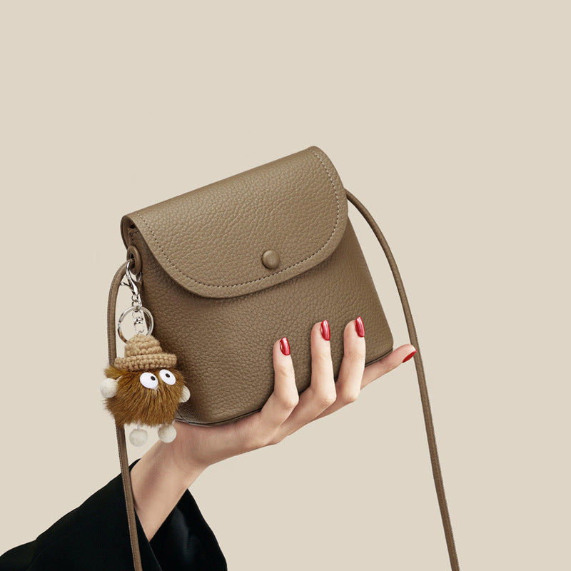 Compact Textured Crossbody Bag Stornfield