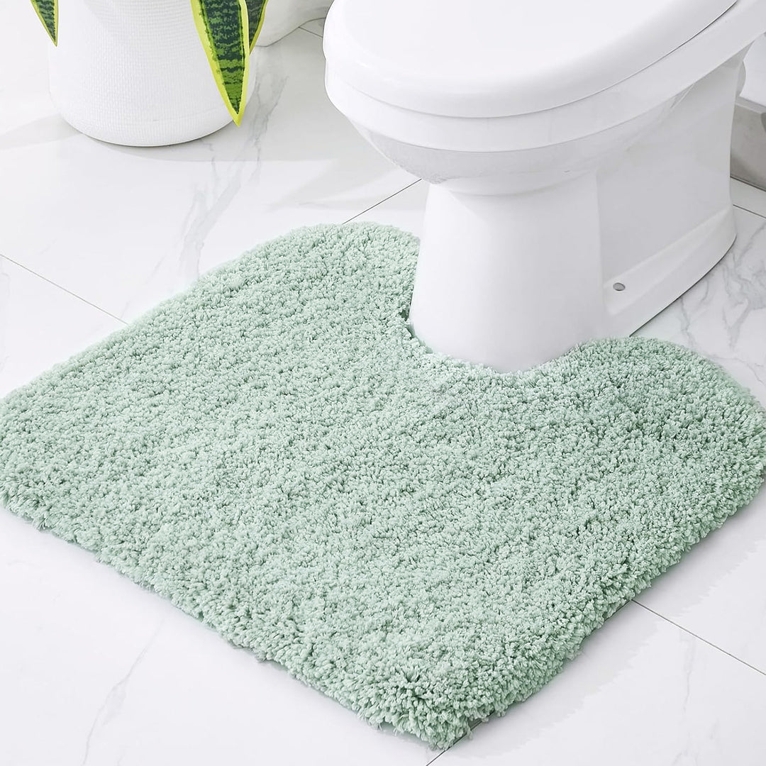 Plush Toilet Rug