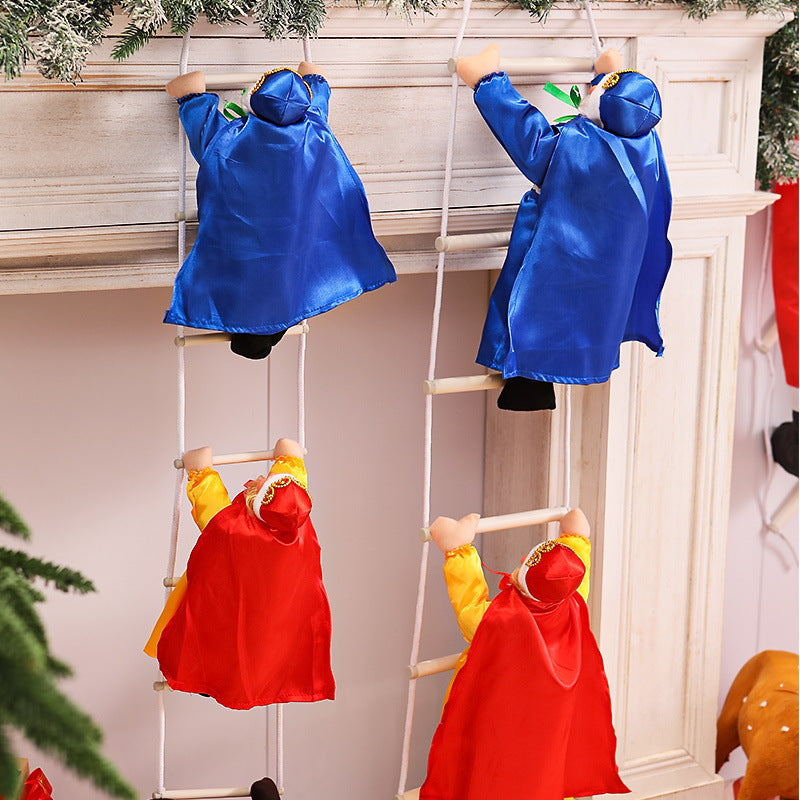 Decorative Climbing Figures with Ladder Stornfield