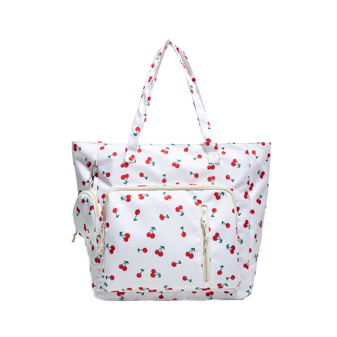 Functional Floral Print Tote Bag Stornfield