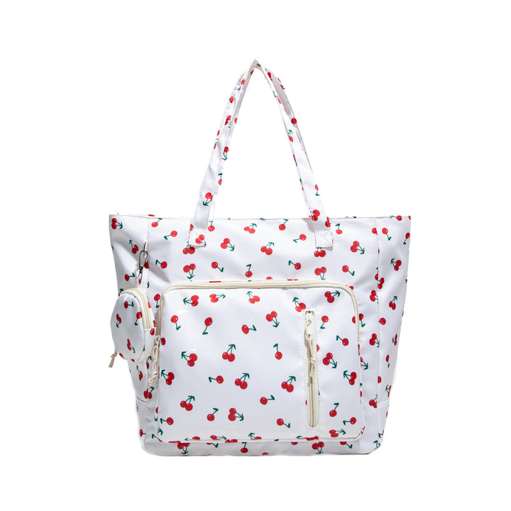 Functional Floral Print Tote Bag Stornfield