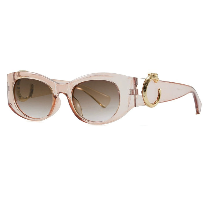 Women's elegant Cat-Eye sunglasses with golden details Stornfield