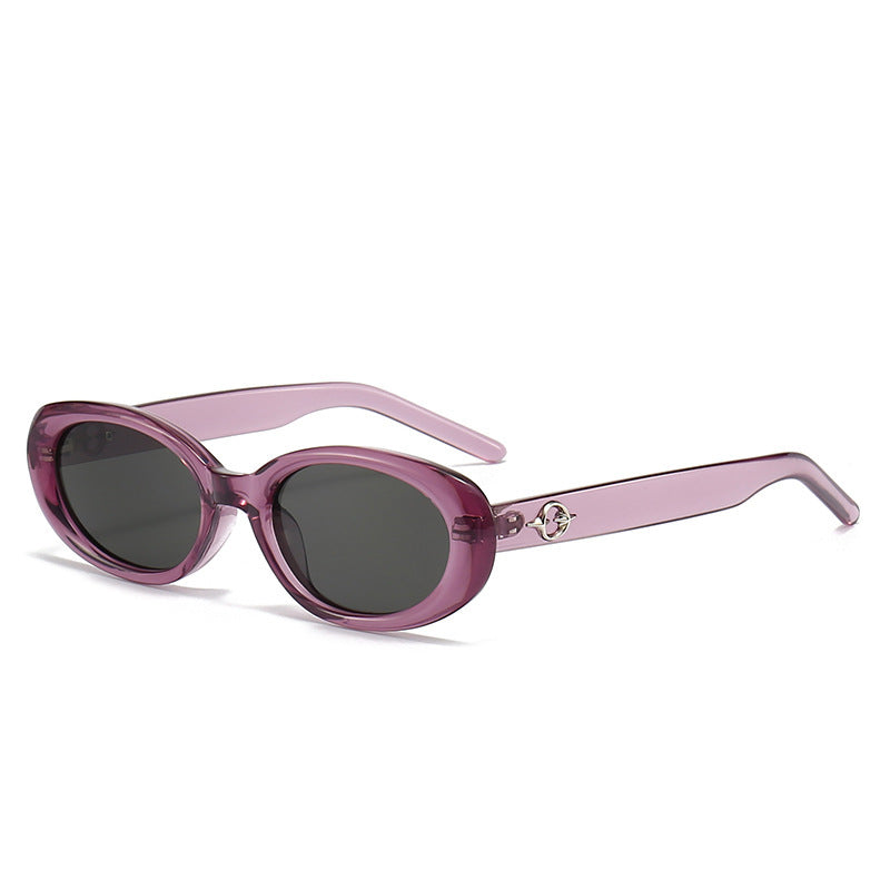 Stylish Sleek Oval Sunglasses Stornfield