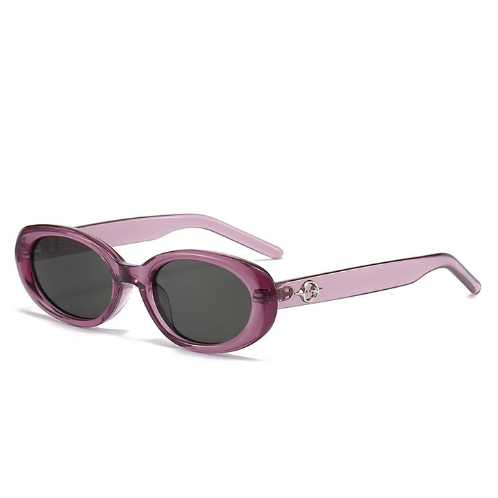 Stylish Sleek Oval Sunglasses Stornfield