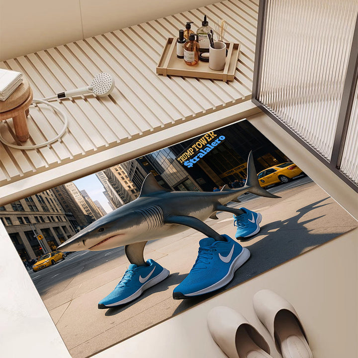 Artistic Ballerina-Themed Area Mat Stornfield