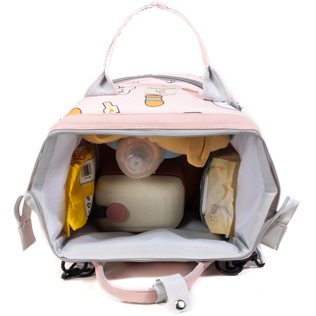 Cartoon-Themed Diaper Backpack Stornfield