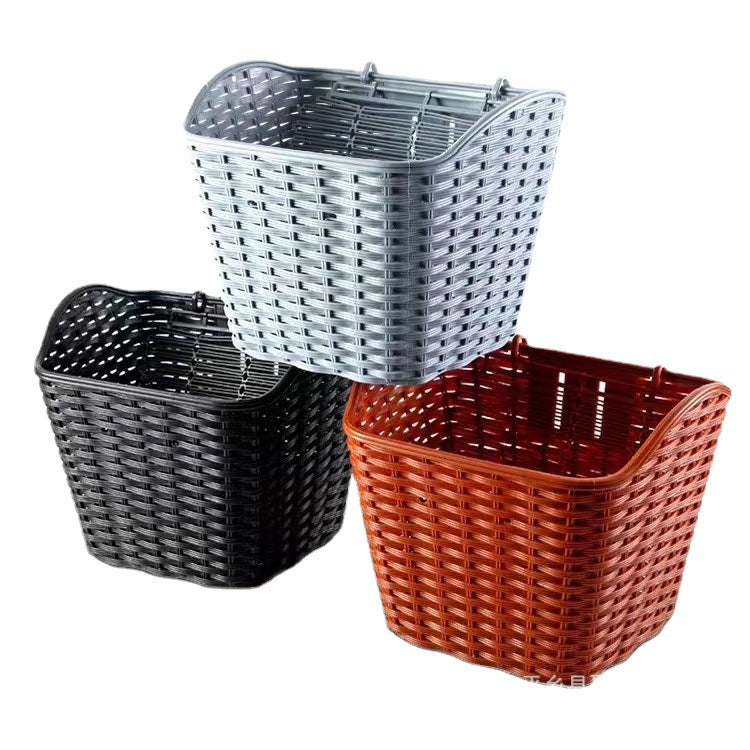 Woven Bicycle Storage Basket Stornfield