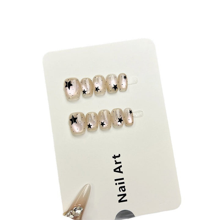 Starry Decorative Press-On Nail Set