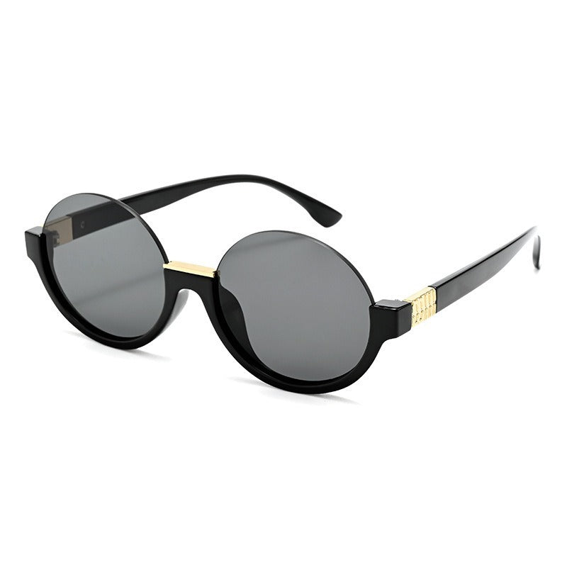Women’s modern round sunglasses with elegant accents and UV protection Stornfield