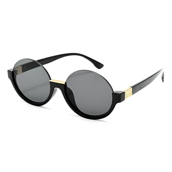 Women’s modern round sunglasses with elegant accents and UV protection Stornfield