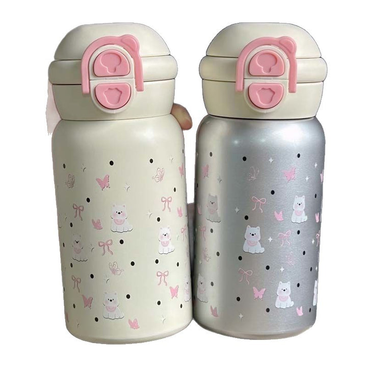 Women’s creative drinking bottle with safe closure mechanisms Stornfield