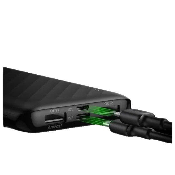 High-capacity portable power bank with dual USB-A and USB-C fast charging Stornfield