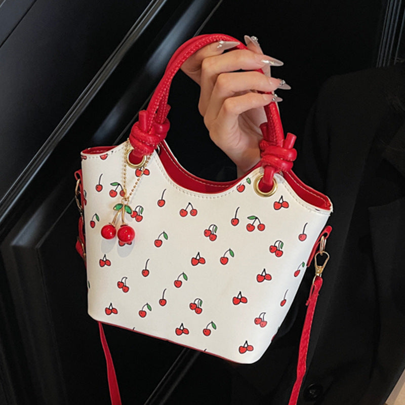 Cherry Patterned Handbag