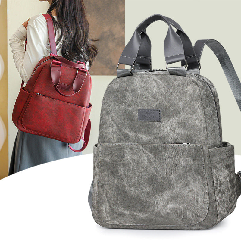 Vintage-Inspired Multi-Functional Backpack Stornfield