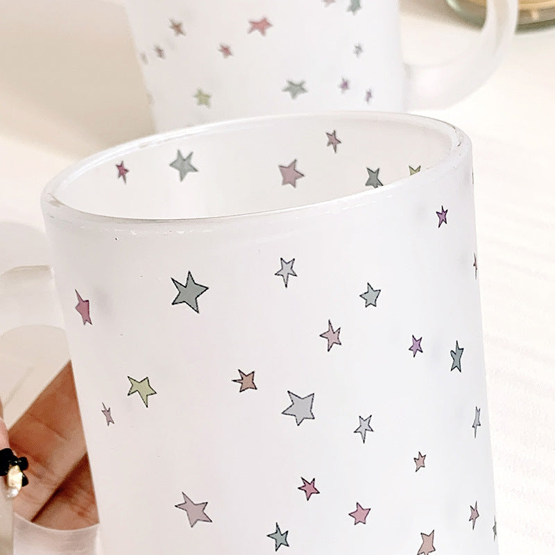 High-quality ceramic mug with sparkling star design Stornfield