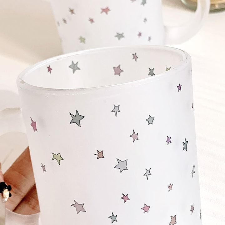 High-quality ceramic mug with sparkling star design Stornfield