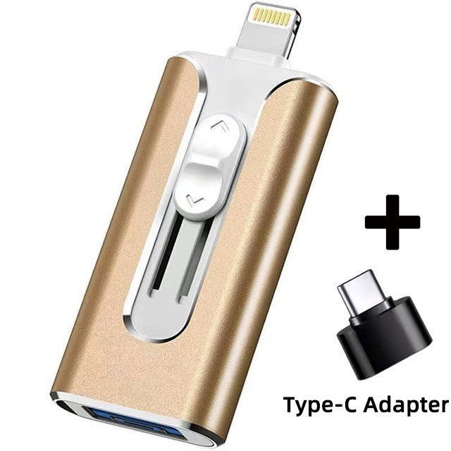 Versatile Dual-Connector USB Flash Drive Stornfield