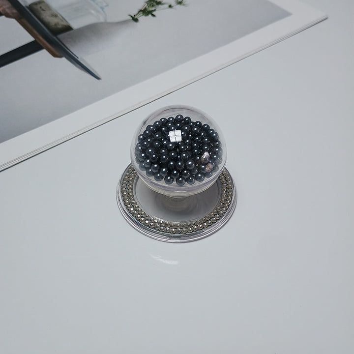 Decorative Beaded Cosmetic Mirror Stornfield