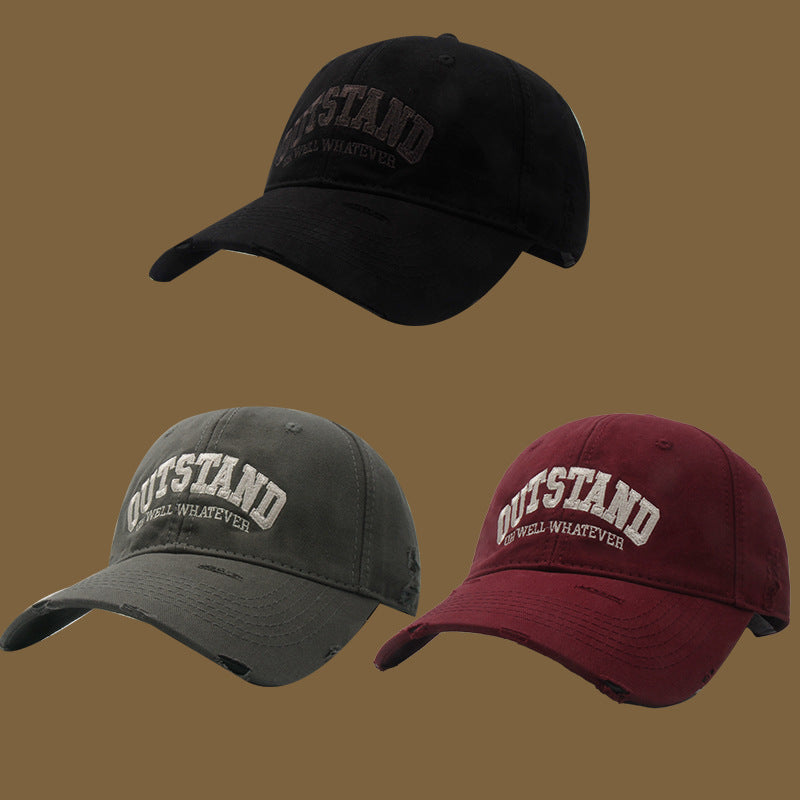 Unisex Distressed Casual Cap Stornfield