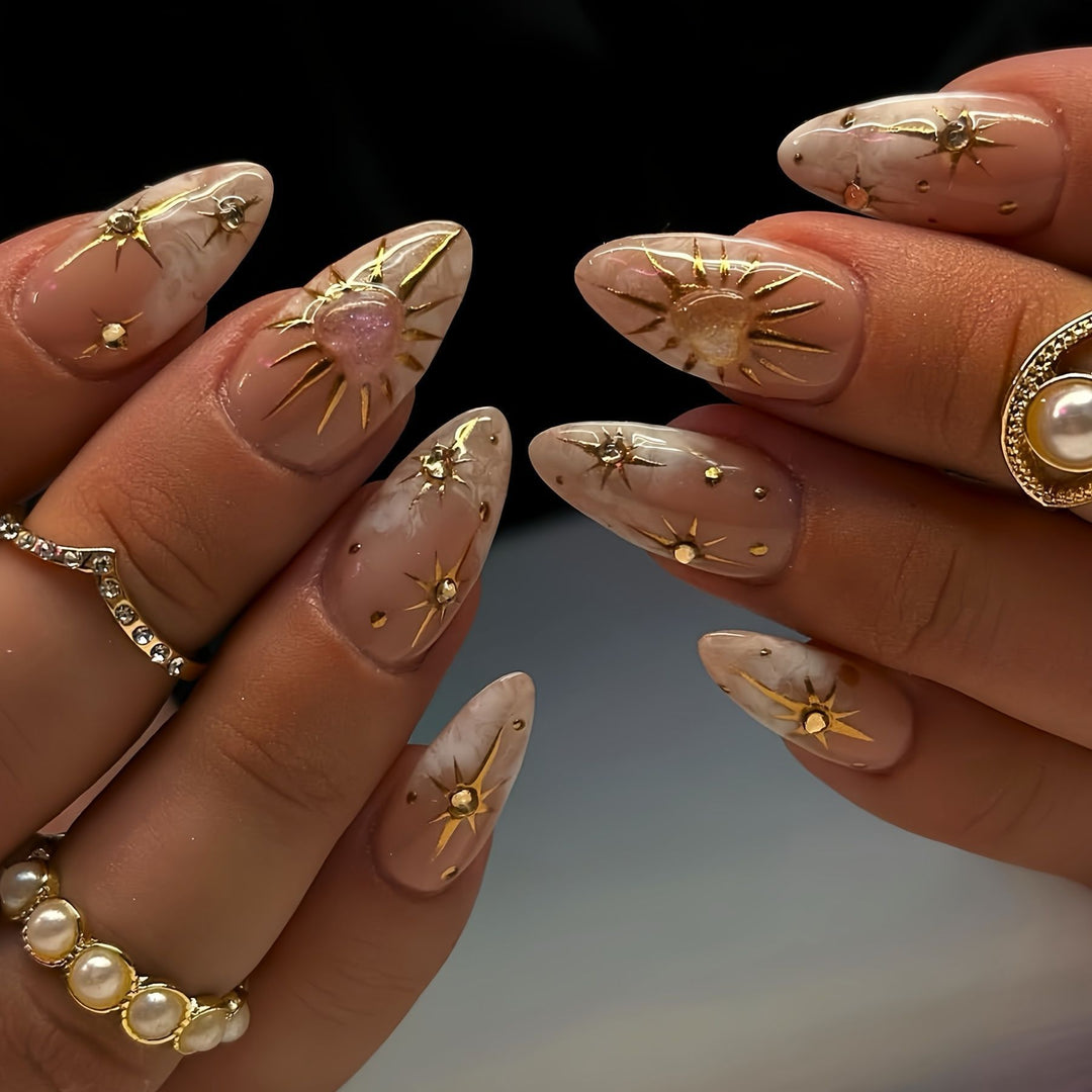 Chic Decorative Press-On Nail Art Stornfield