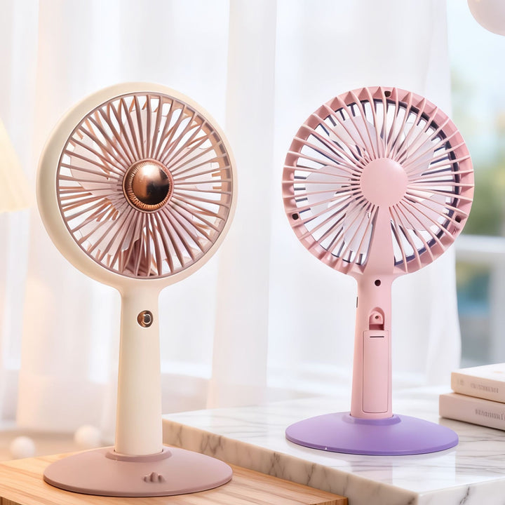 Women Portable Table Fan with USB Charging Option Stornfield