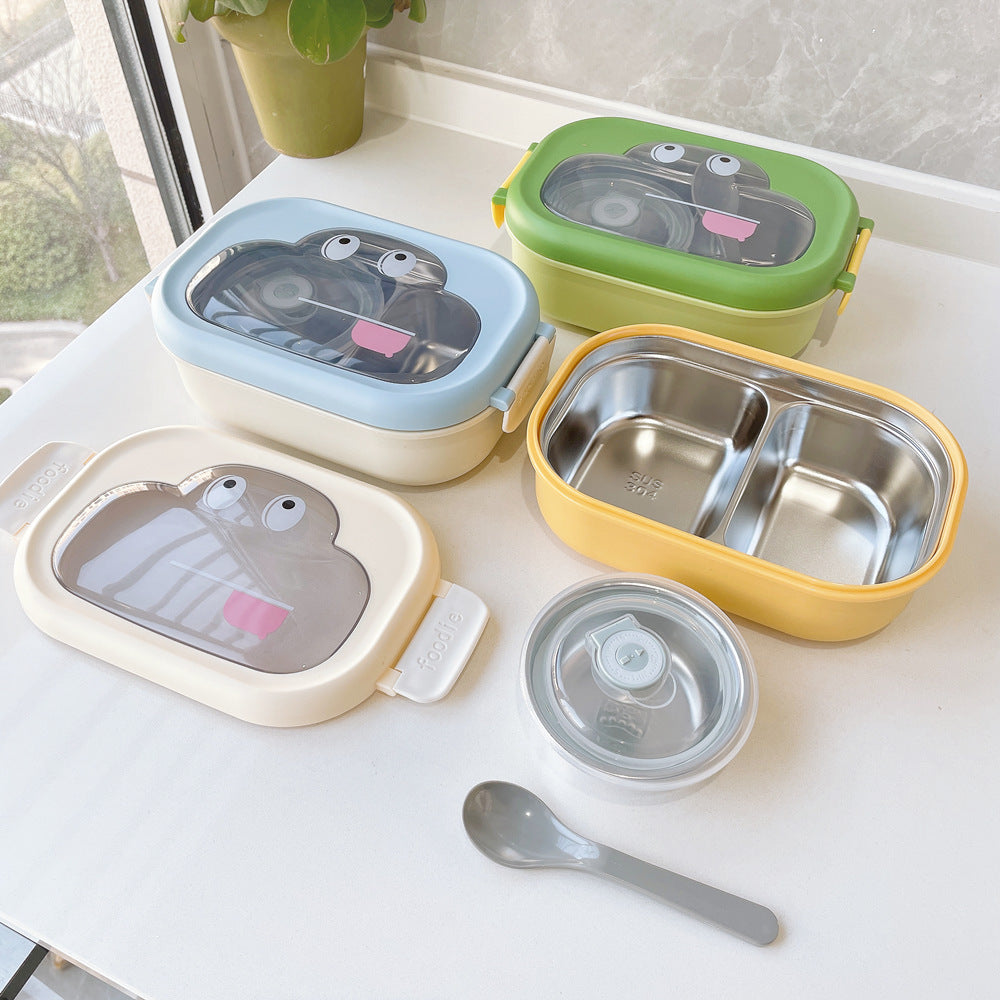 Fun Character-Themed Multi-Compartment Lunch Box