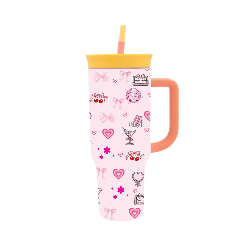 Women's Stylish Drink Cup with Practical Straw Stornfield
