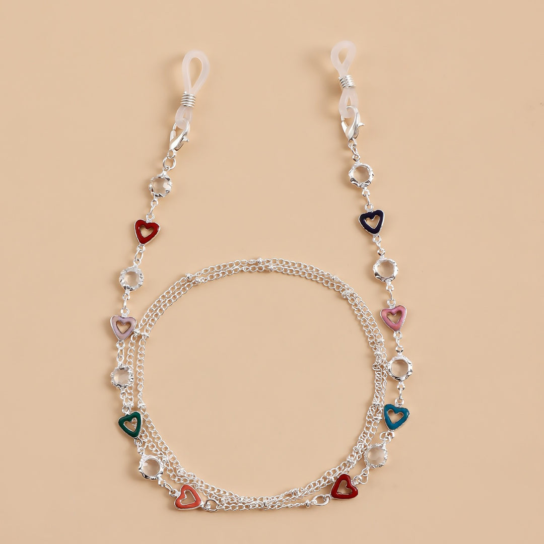Decorative Heart Charm Eyewear Chain Stornfield