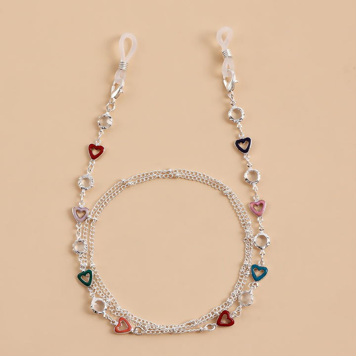 Decorative Heart Charm Eyewear Chain Stornfield