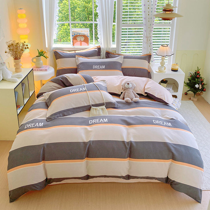 Whimsical Floral Pattern Bedding Set