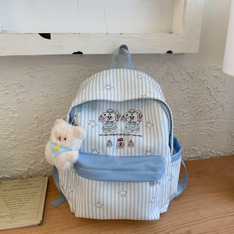 Backpack with Colorful Animal Design and Practical Compartments Stornfield