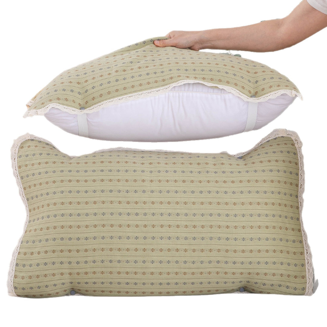Ladies ergonomic pillow with removable cover Stornfield