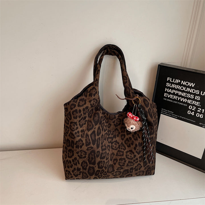 Fashionable Leopard Print Tote Bag Stornfield