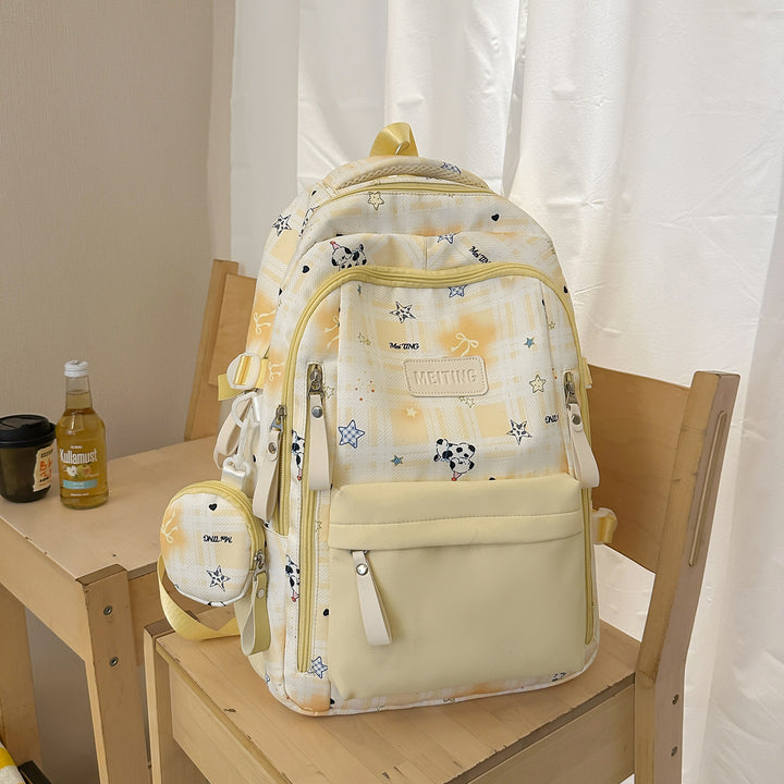 Fun-Themed Patterned Backpack Stornfield