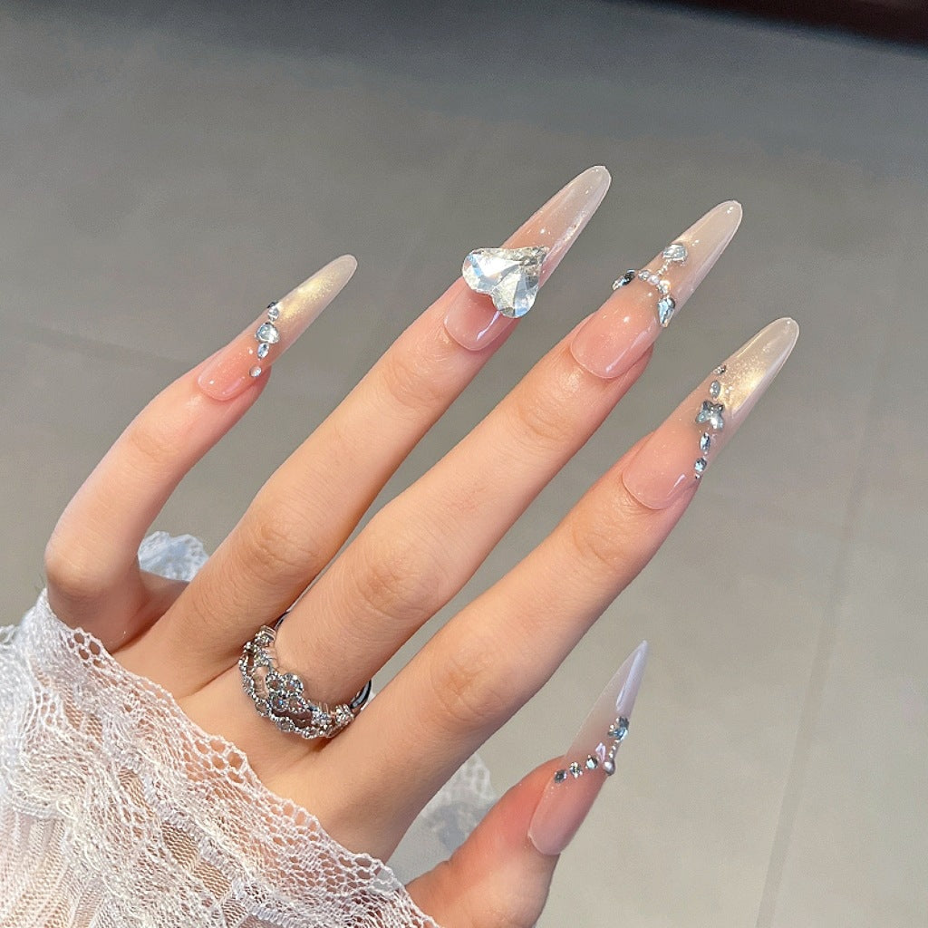Glamorous Decorative Press-On Nail Set Stornfield