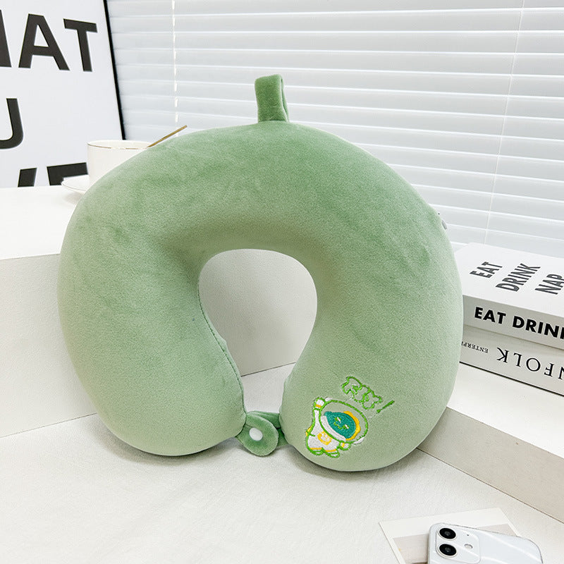 Women's Neck Support Pillow with Playful Design Stornfield