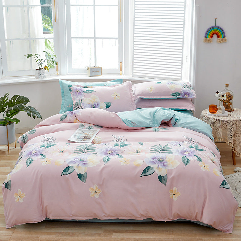 Floral Printed Duvet Cover Set