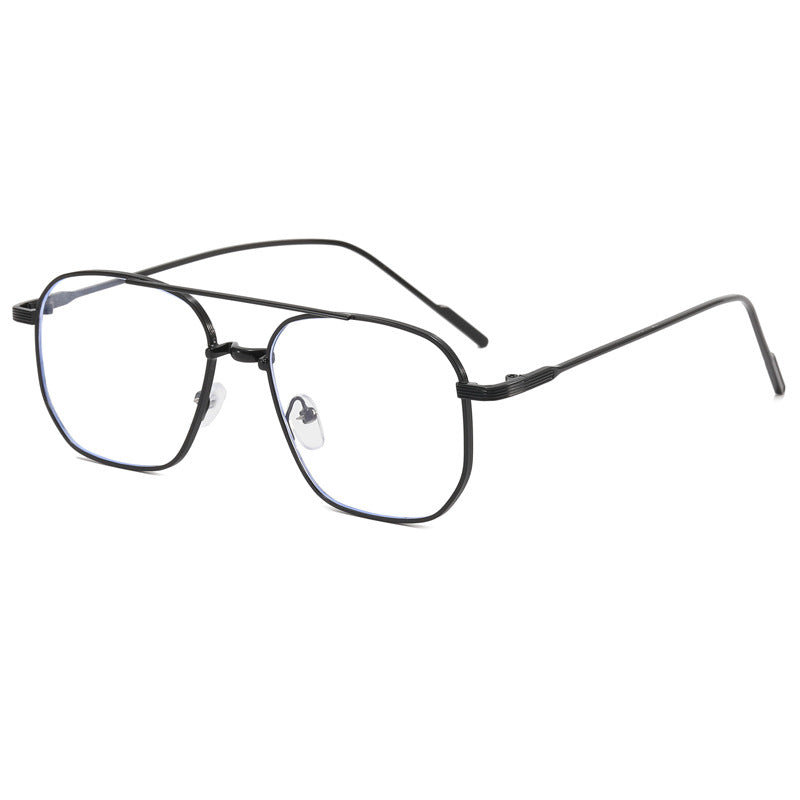 Women's fashionable geometric glasses with elegant metal frame Stornfield